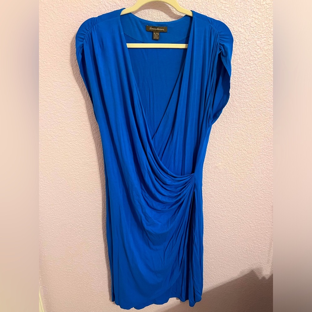Tommy Bahama Women’s Blue Wrap Dress
